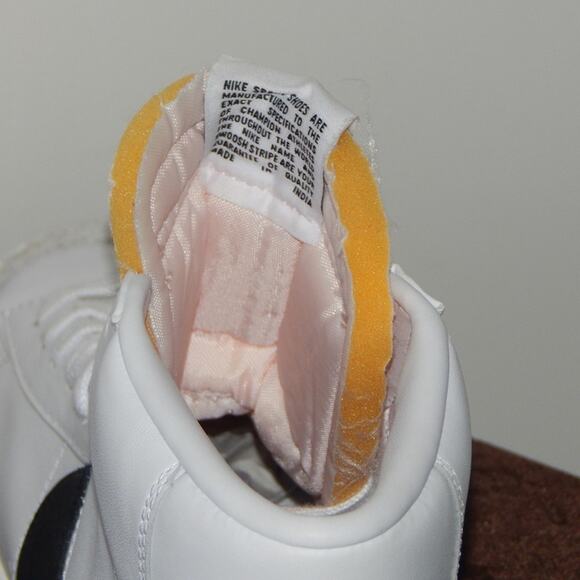 Nike Blazer Mid ‘77 Vintage White Black BQ6806-100 Retro Shoes Men's Sze 13 New - Picture 8 of 12